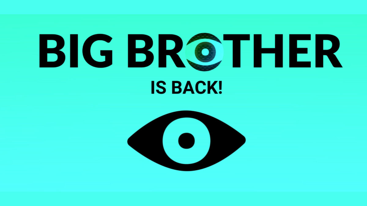 Big Brother is Back written above the Big Brother eye logo