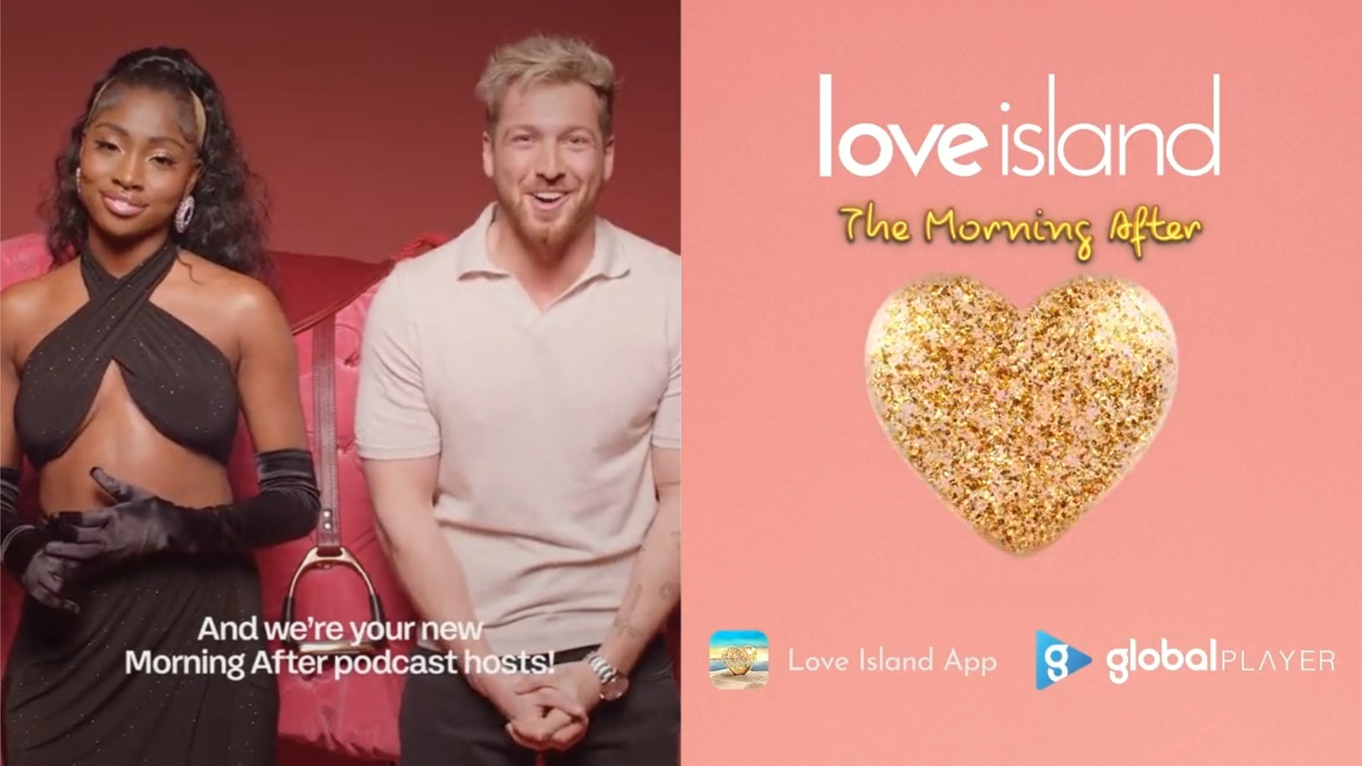 Indiyah Polak and Sam Thompson to host Love Island podcast and join