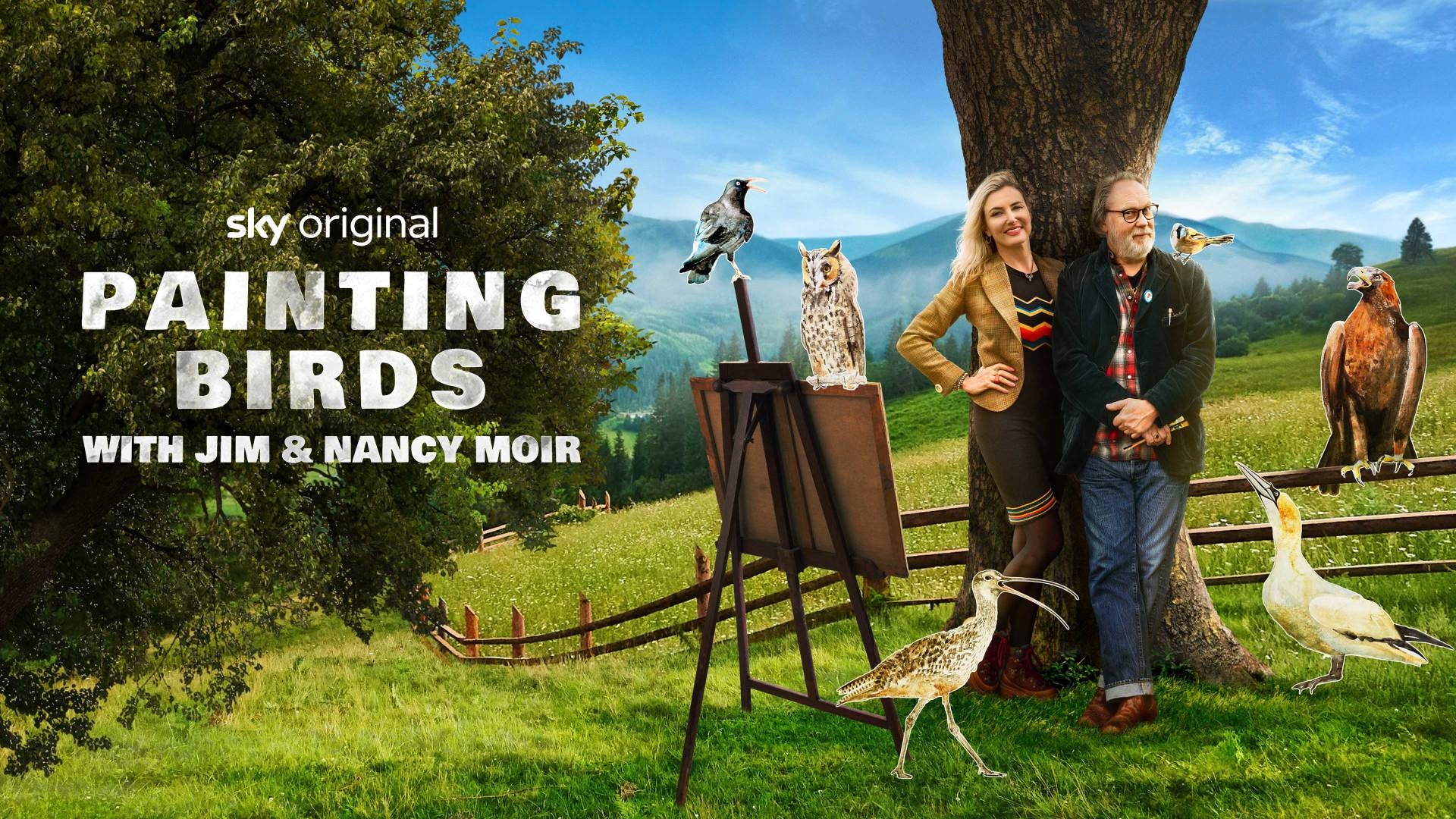 Painting Birds with Jim and Nancy Moir back for series 2 | TellyMix