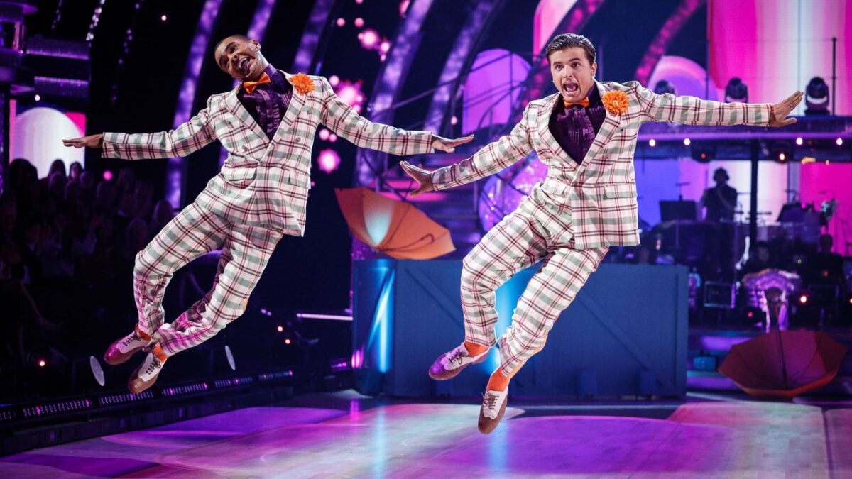 Layton and Nikita perform in tonight's Strictly live semi-final show
