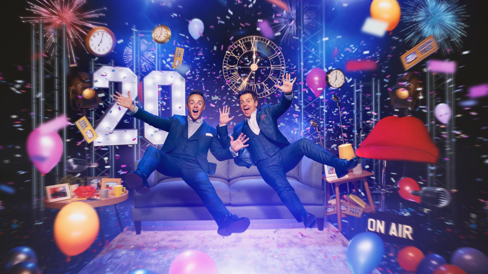Ant & Dec’s Saturday Night Takeaway: on ITV1 and ITVX