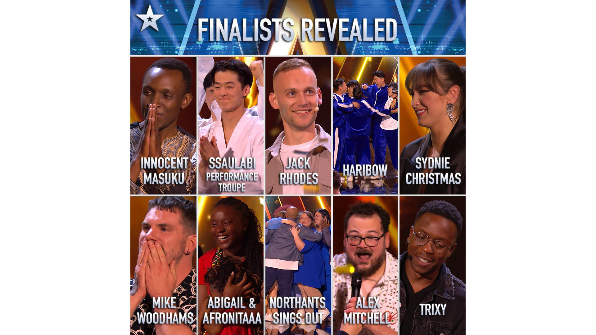 Meet the Britain's Got Talent 2024 finalists TellyMix